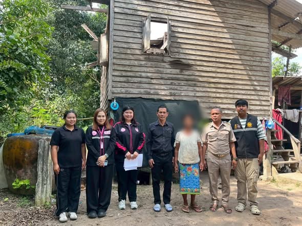 ลงพื้นที่เยี่ยมบ้านและสอบข้อเท็จจริงครอบครัวผู้พิการในพื้นตำบลป่าร่อน ที่มีความประสงค์เข้าสถานสงเคราะห์ และผู้พิการที่ยื่นคำร้องปรับสภาพแวดล้อมที่อยู่อาศัย